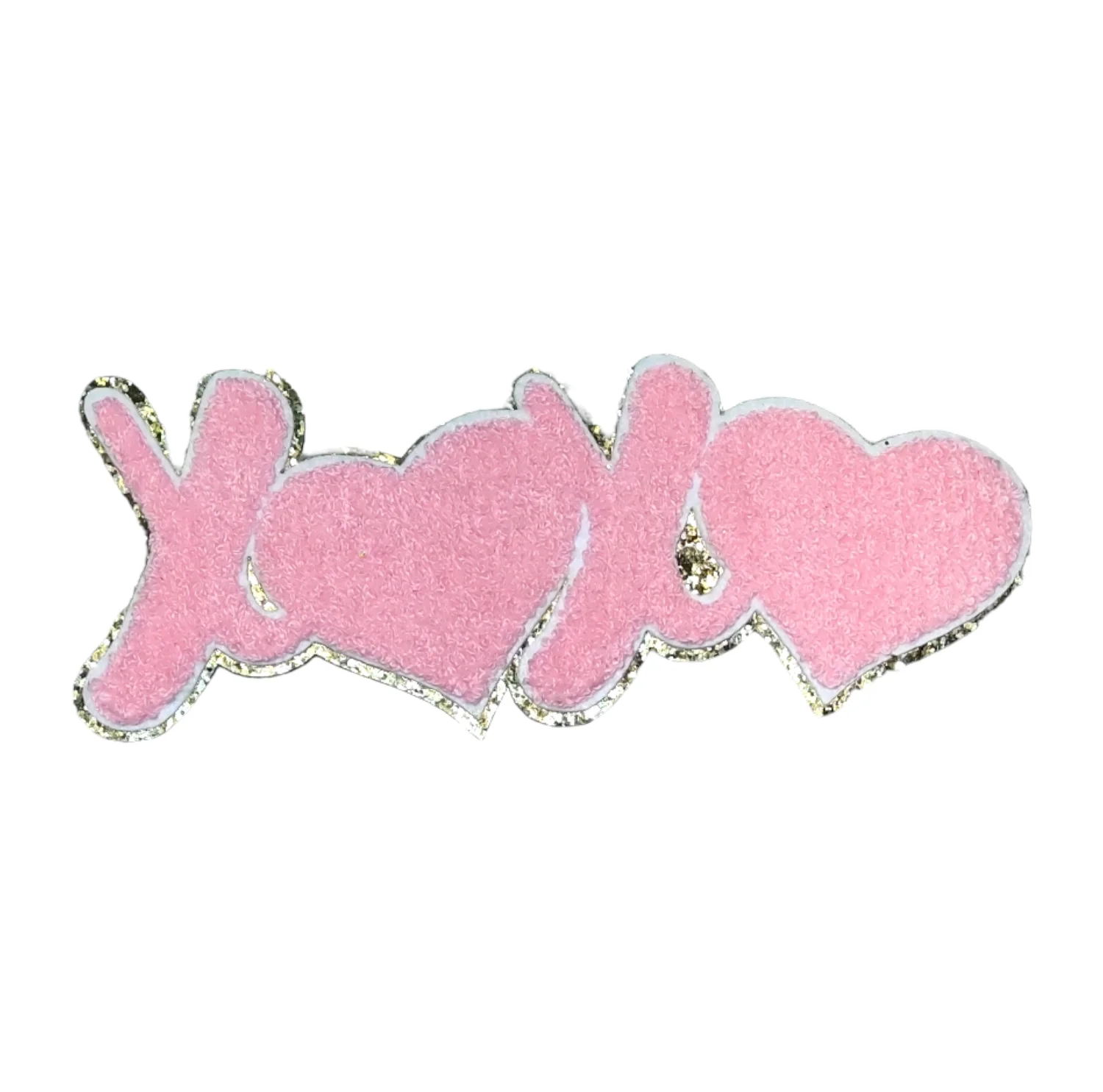 Large XOXO Chenille Iron-on Patches - Image 5