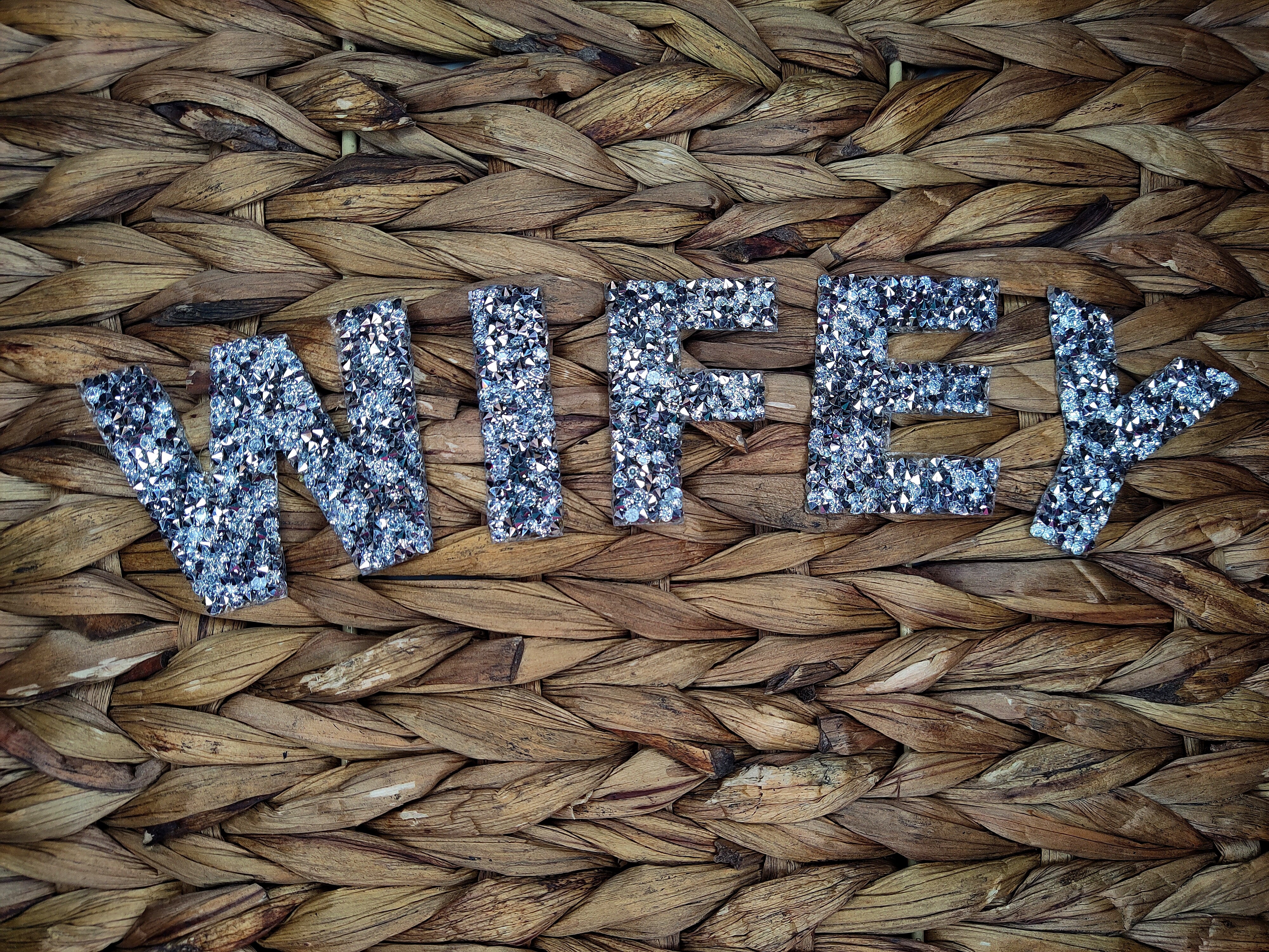 Silver Rhinestone 2" Iron-on Patches - Image 8
